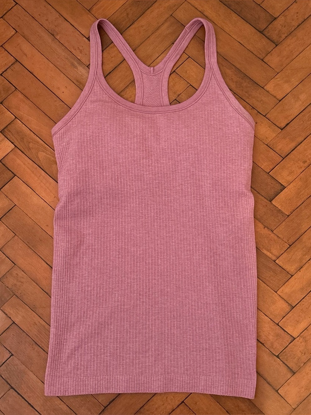 Lululemon Ebb To Street Tank Top In Velvet Dust Size 6